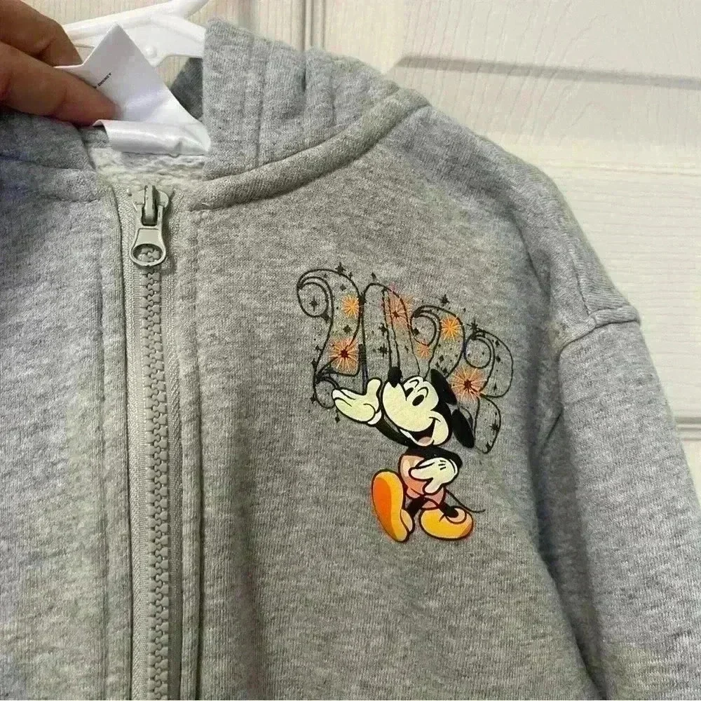Disney Mickey Mouse And Friends Zip Hoodie For Kids Disneyland 2023 Sz M